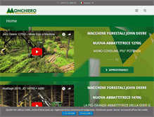 Tablet Screenshot of monchiero.com